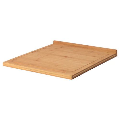 Lämplig - planche à découper en bambou 45x38 cm avec rainure - 003.943.80_0