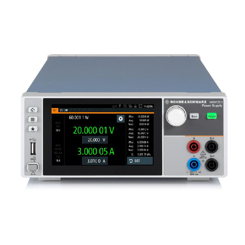 NGM201 | Alimentation numérique DC 2 quadrants - 1 voie - 60 W - Faible bruit - Écran tactile - Multimètre haute résolution_0