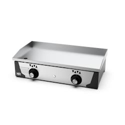 Plancha à gaz – plaque 15 mm – revêtement chrome - 3667335118410_0