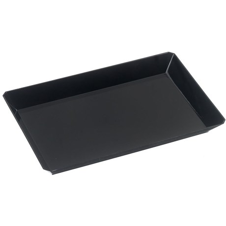 PLATEAU SOLIA DIAMANT NOIR 30 X 20 CM (VENDU PAR 50)