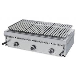 SOFRACA Grill à gaz, surface de cuisson : 810 x 490 mm - grilles réglables - 3701188024587_0