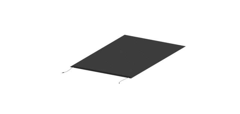 Tapis sensible de sécurité - SENTIR mat 14-1T4.0-NP - ASO GmbH - 1500 mm x 1000 mm - IP 65 - Polyuréthane noir_0