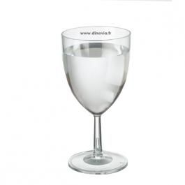 VERRE À VIN PLASTIQUE RéUTILISABLE JETABLE