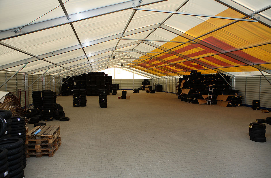 Abrit'tout - Abris de stockage en aluminium avec toit PVC ignifugé, dimensions modulables_0