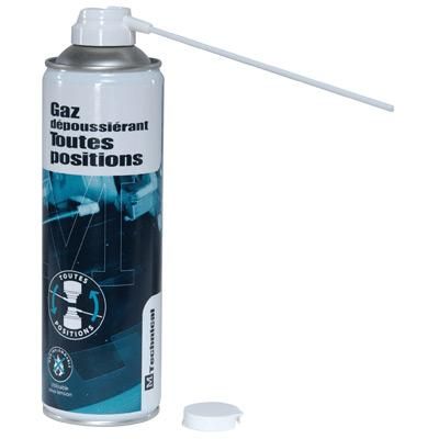 AEROSOL DE DEPOUSSIERAGE - INFLAMMABLE - TOUTES POSITIONS - LOT DE 2