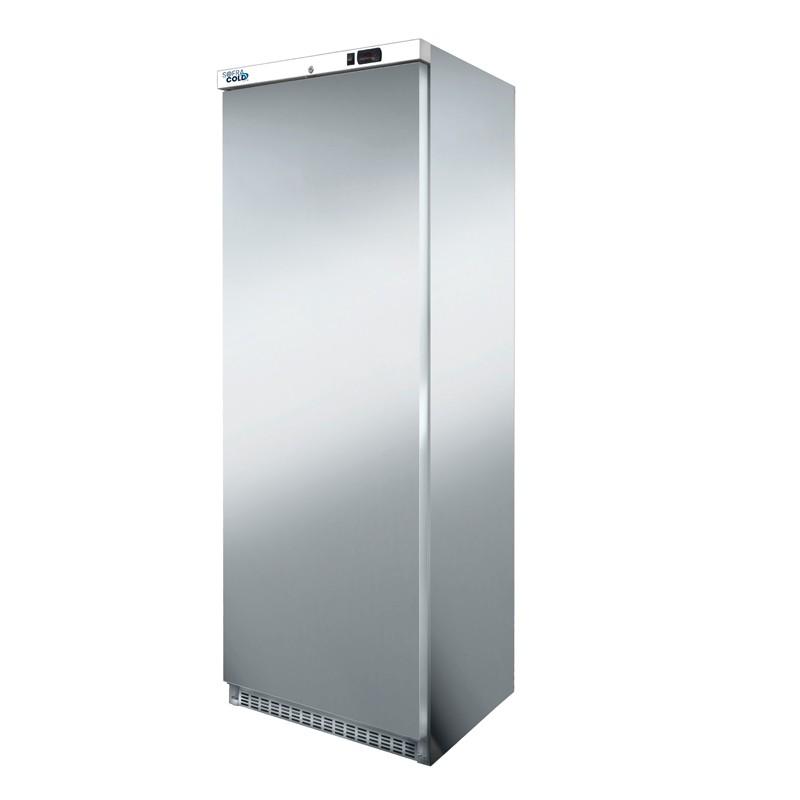 Armoire réfrigérée professionnelle positive inox 1 porte pleine 400... - PAE401PI_0