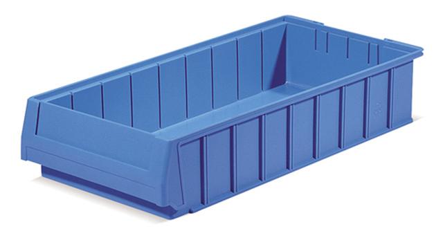Bac tiroir plastique multibox bleu l.240 x p.500 mm_0