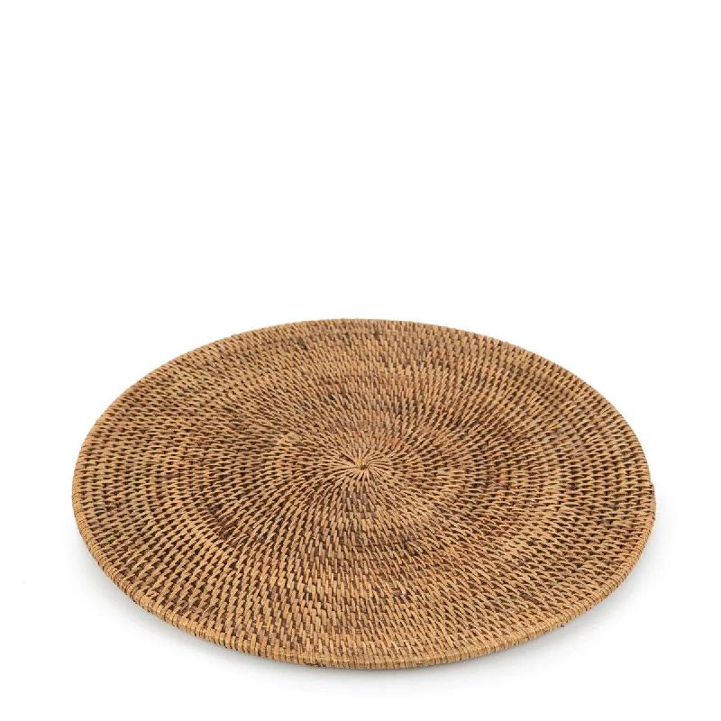 Bazar Bizar Set de table en rotin 35x35 cm naturel marron - marron BAGE001NBr_0