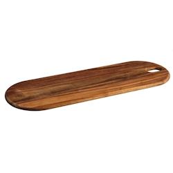 Bjorn Planche à découper en bois d'acacia ELIN - 55 x 18cm - marron 3701488307274_0