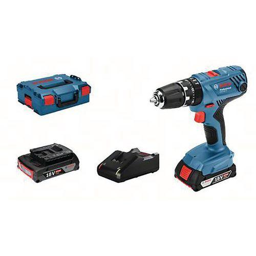 BOSCH 1 PERCEUSE VISSEUSE À PERCUSSION GSB 18V-21, CHARGEUR GAL 18V-40 L-BOXX