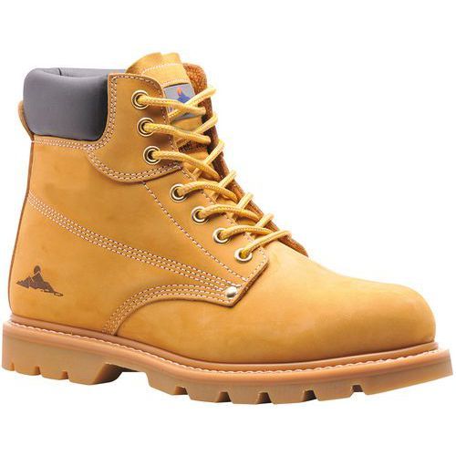 CHAUSSURE DE SÉCURITÉ HAUTE FLEXI-WELT SB HRO FW17 JAUNE 39 - PORTWEST