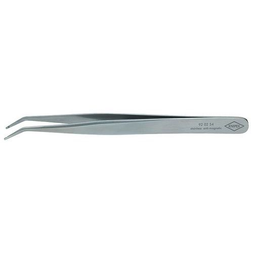 BRUCELLE DE 120MM COUDÉE 45° - ACIER INOXYDABLE ANTIMAGNÉTIQUE - KNIPEX