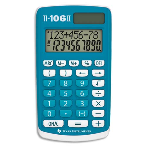 CALCULATRICE DE POCHE TI-106 II - LOT DE 2