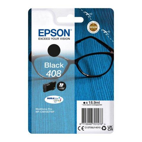CARTOUCHE EPSON 408 NOIRE POUR IMPRIMANTE JET D'ENCRE - CARTOUCHE AUTHENTIQUE