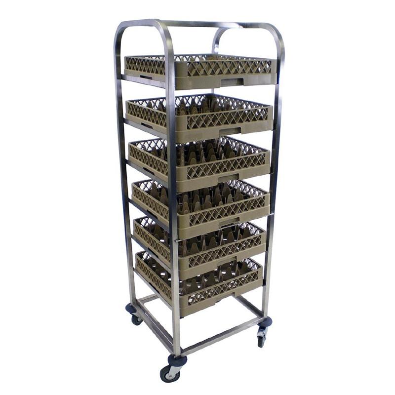 Chariot inox pour casier de lavage | Craven - DN595_0