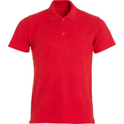 CLIQUE Polo basic Homme Rouge S_0