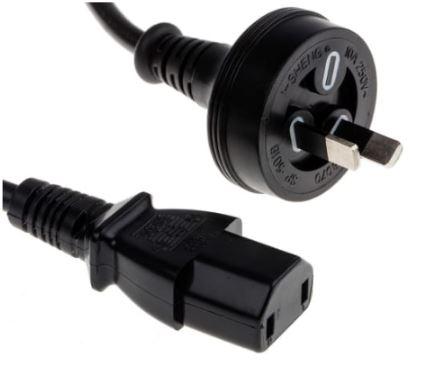 Cordon d'alimentation Swiss Plug 3 pôles - fiche mâle et réceptacle femelle détachables_0