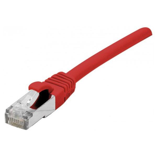 CORDON RJ45 CATEGORIE 6 F/UTP LSOH SNAGLESS ROUGE - 10 M
