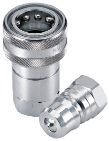 Coupleur Femelle - Acier - FG - 6.3 , 1/4” , 1/4” BSP FEMALE , 56 , 28 , 19_0