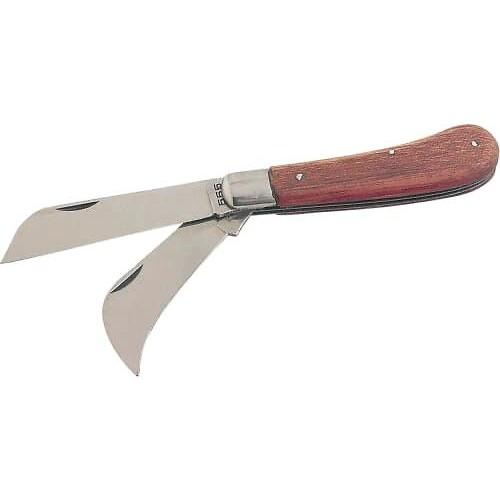 COUTEAU POUR ÉLECTRICIEN À 2 LAMES 371 SAM OUTILLAGE