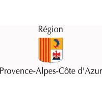 DRAPEAU DE RÉGION ADMINISTRATIVE PROVENCE ALPES CÔTE D'AZUR
