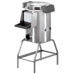 Éplucheur de pomme de terre production 60 kg/h avec support - 520x700x1010 mm - 370 W 230/1V - 17005FPP Eurast - gris 17005FPP_0
