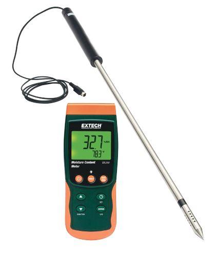 Thermo-humidimètre enregistreur à pointe pour végétaux - sonde longue 605mm - 1 voie thermocouple K - EXTSDL550_0