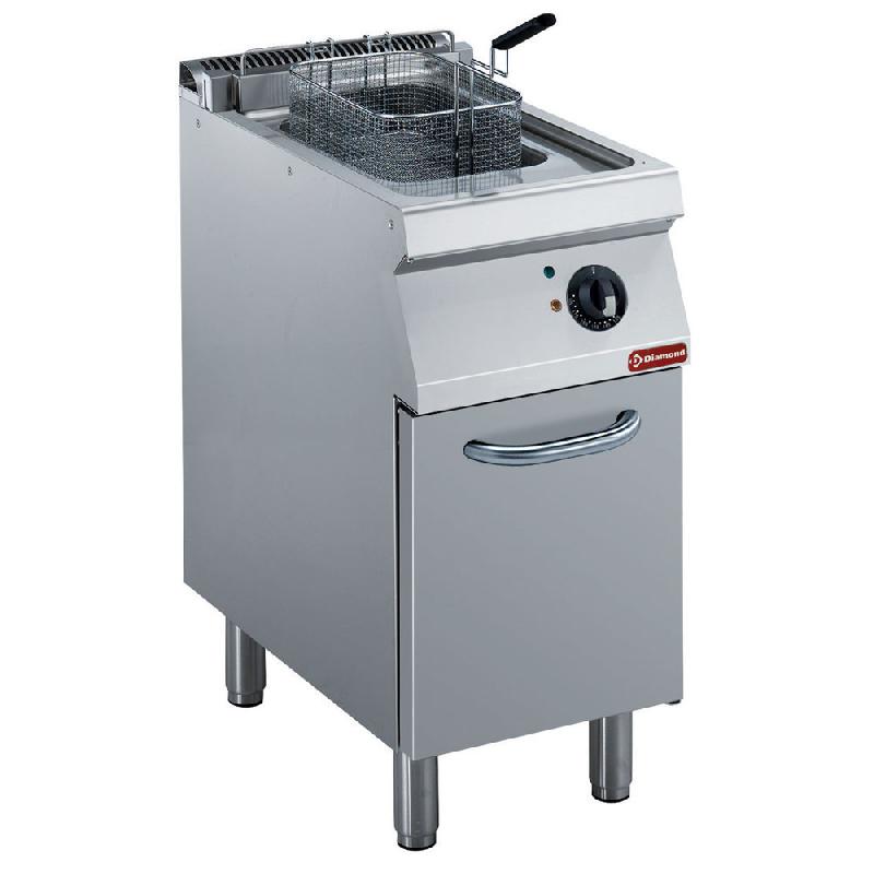Friteuse professionnelle electrique 14 litres sur armoire - PE17/F14A4-N_0