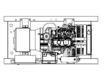 Groupe électrogène diesel - DHYD110-P - 110 KVA - Type ouvert ou insonorisé - Réservoir 275L_0