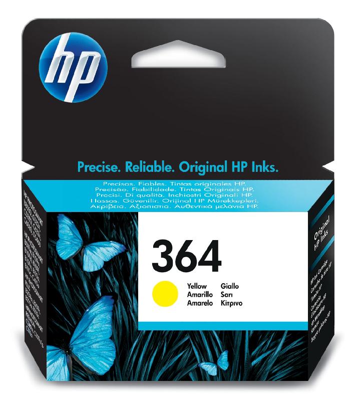 HP 364 Yellow Ink Cartridge cartouche d'encre Original Jaune 1 pièce(s)_0