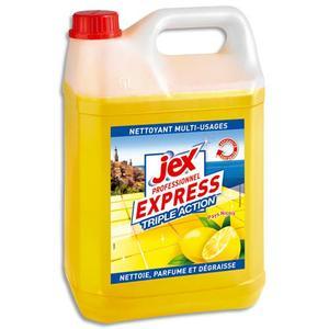 Jex Professionnel - Bidon de 5L - Dégraissant triple action multi-surfaces - Parfum Pays Niçois_0