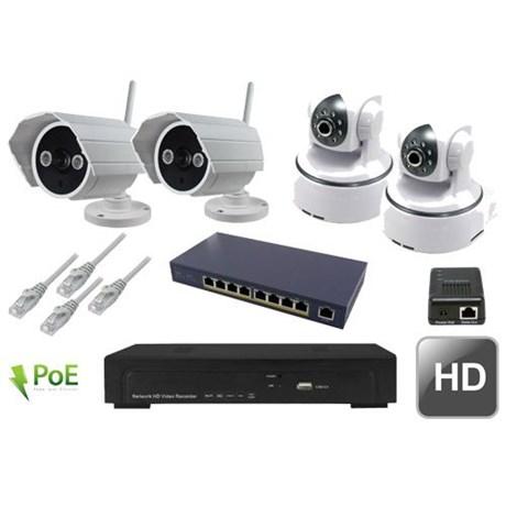 KIT VIDÉOSURVEILLANCE POE MCL