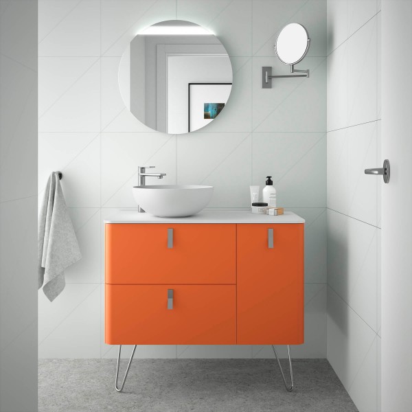 MEUBLE DE SALLE DE BAINS 900 DROIT KAKI UNIIQ - SALGAR 24615