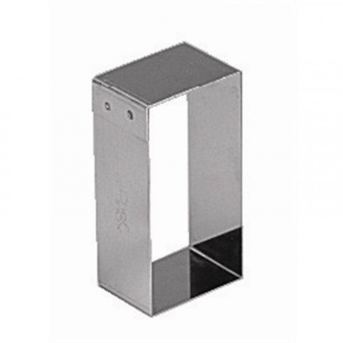 MINI MOULE RECTANGULAIRE EN INOX PROFESSIONNEL MATFER - 81 X 41 MM