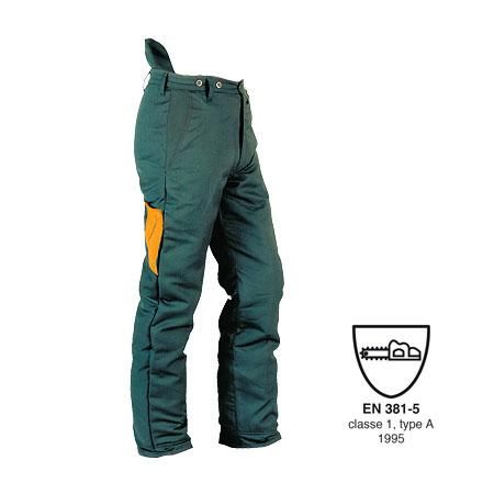 PANTALON DE FORESTIERS POUR BÛCHERONS 1SP2  TAILLE M - TAILLE 42-44