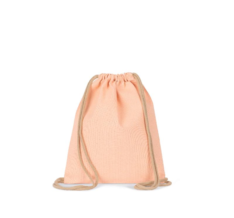 Petit sac à dos recyclé à cordon coulissant - Taille enfant - Kimood - Réf: KI5103_0