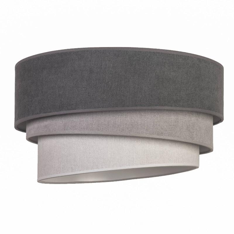 DUOLLA PLAFONNIER PASTELL TRIO Ø 60CM EN 3 NUANCES DE GRIS