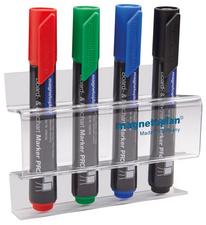 PORTE-MARQUEUR ACRYLIQUE, PR 4 MARQUEURS TABLEAU - LOT DE 2