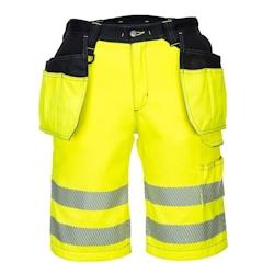 Portwest - Bermuda de travail HV PW3 Jaune Taille 46 - 46 5036108315055_0