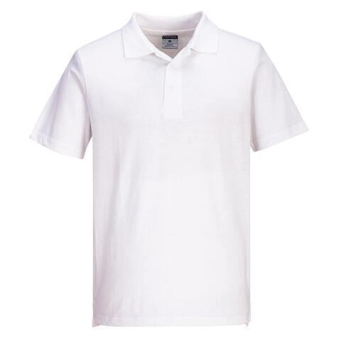PORTWEST L210 POLO JERSEY LÉGER (48 PIÈCES PAR CARTON) BLANC - TAILLE XXL