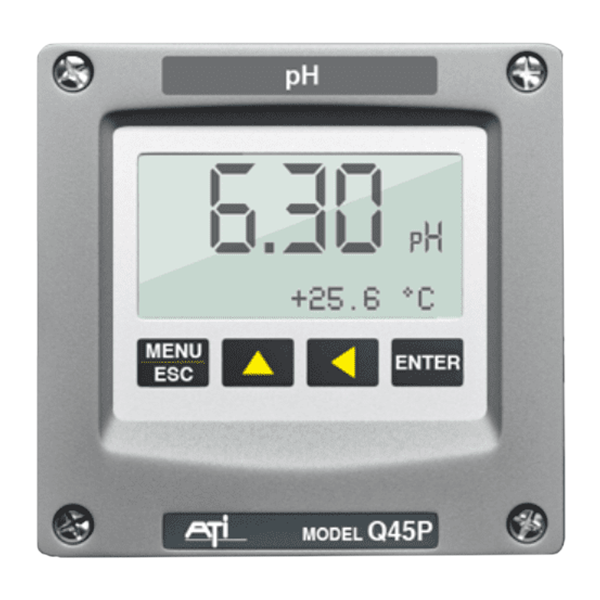 Appareil de mesure du pH Q45p Badger Meter pour systèmes aqueux_0