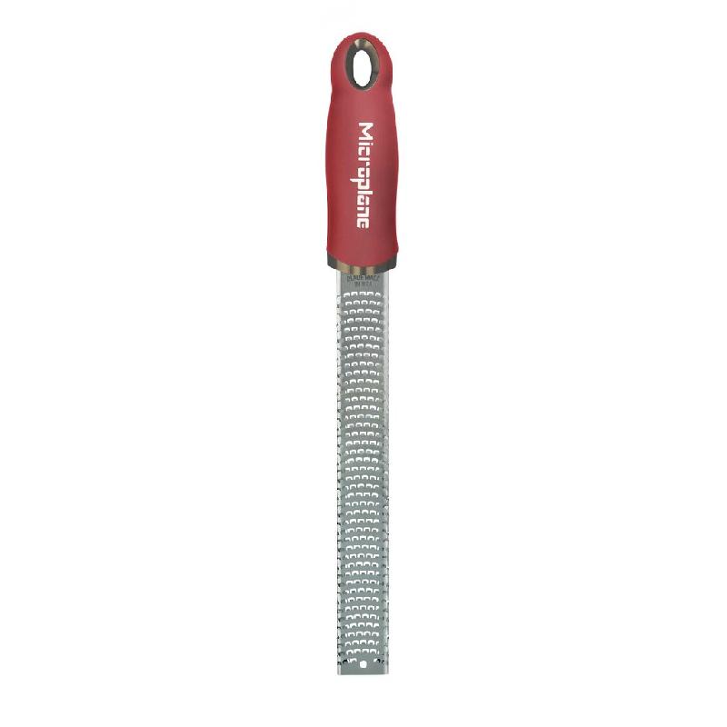 Râpe à Zester Premium Microplane Rouge Grenade - M46127_0