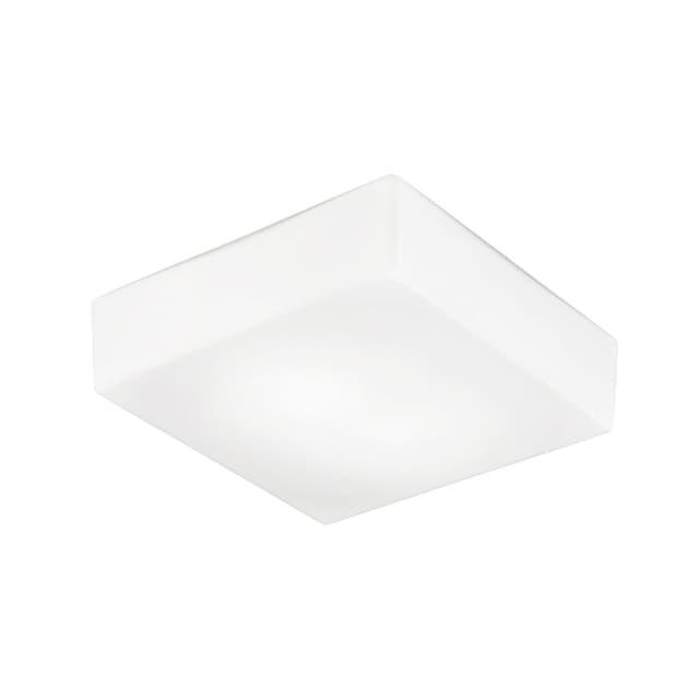 ROSSINI ILLUMINAZIONE Binnie Applique Plafonnier Carré Verre Satiné Raccord E27 Ip20 30Cm - Groupe Rossini - Lampe D'Intérieur En Verre Soufflé -_0