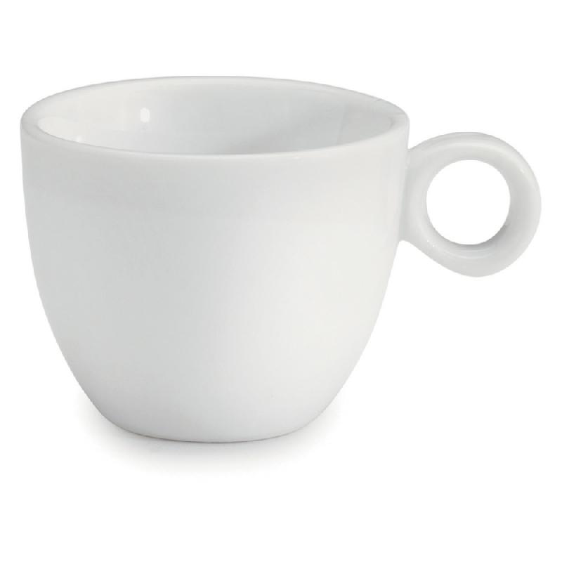 Tasse à moka EO en porcelaine 6,5 cl - Blanc - Lot de 12_0