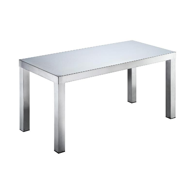 Vaiotec EASYLINE Tablette à poser 350 / 1 étage L:2000 - argenté inox 10189_0