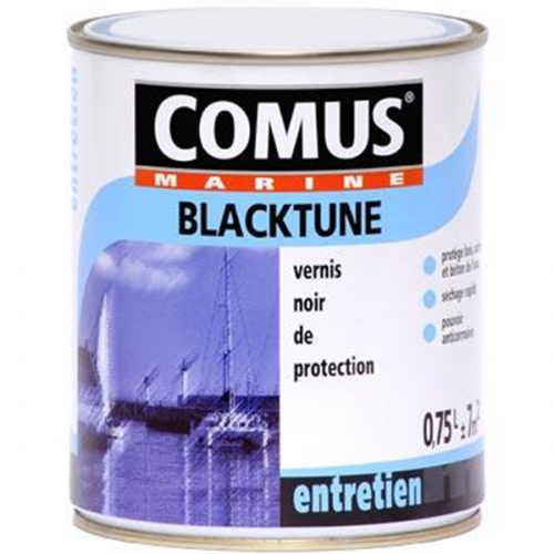 VERNIS NOIR DE PROTECTION - NOIR - 5 L - BLACKTUNE COMUS