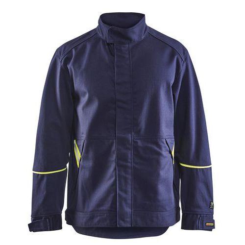 VESTE DE SOUDEUR MARINE/JAUNE FLUORESCENT TAILLE XXXL - BLAKLADER