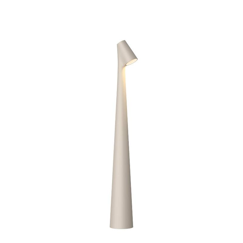 VIBIA AFRICA LED LAMPE DE TABLE HAUTEUR 40CM BEIGE CLAIR