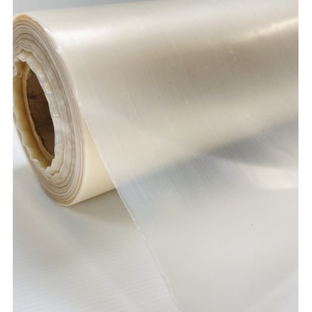 Bâche plastique ignifugée M1 - PLASTIFLAM® 3001 - Protection et décoration en polyéthylène translucide naturel_0