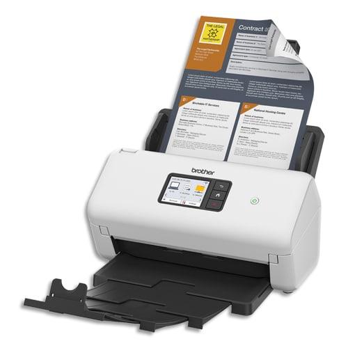 Brother Scanner ADS-4300NRE1 - Numérisation recto-verso 80 ipm - Chargeur automatique ADF 80 feuilles_0